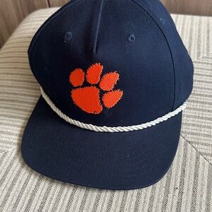 Navy Clemson Rope SnapBack Hat
